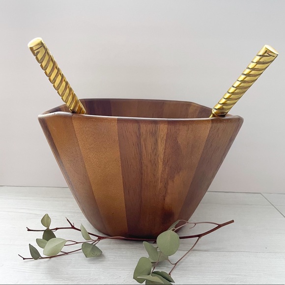 ZAZ DESIGNS Gilded Goldtone Golf Fork & Spoon Server Set - Picture 4 of 17